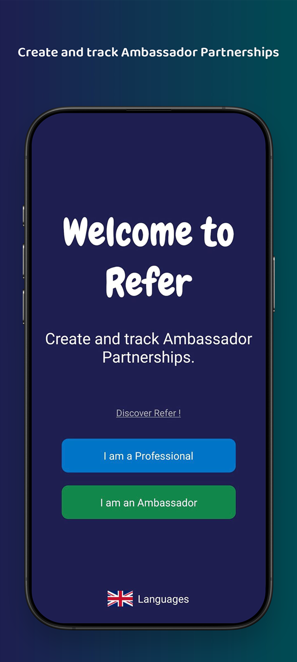 Refer app preview on iPhone