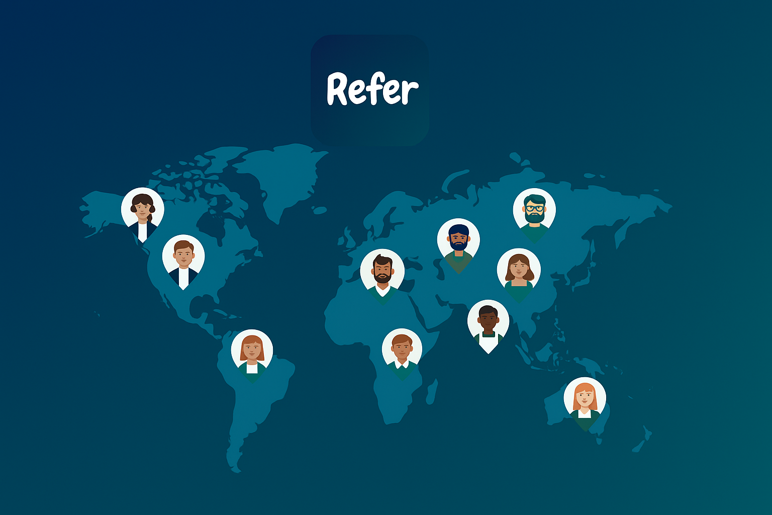 Refer global map